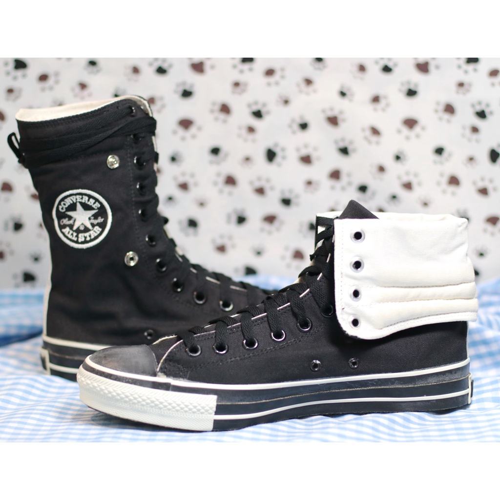 CONVERSE รุ่น ALL STAR EXTRA HI (CANVAS) BLACK รองเท้าผ้าใบหุ้มข้อ สีดำ สินค้าใหม่มือ1 ลิขสิทธิ์ของแท้100% มีของพร้อมส่ง