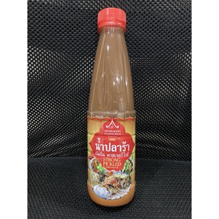 นำ้ปลาร้า เข้มข้น พาสเจอร์ไรส์ ตรา ปลายจวัก Strong Pickled Fish Sauce Plai Jawak Brand จำนวน 1 ขวด