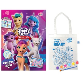 MY LITTLE PONY Special - FOLLOW YOUR HEART + กระเป๋าผ้า &amp; สีเพนท์ DIY