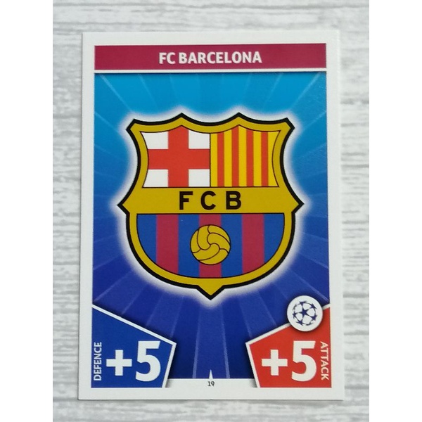 MATCH ATTAX UEFA 2017/18 BARCELONA (จำหน่ายแยกใบ)