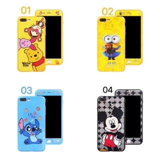 เคส + ฟิล์มกระจกประกบลายการ์ตูนหน้าหลังลายเดี่ยวกันกับเคส(สิ้นค้าพร้อมส่ง)สำหรับรุ่นของ 🌺Samsung/A10s/A30s/A50s/A10/A50/