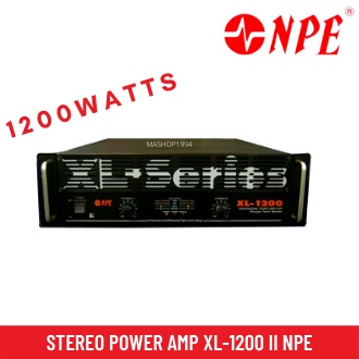 XL-1200 II  NPE สเตอริโอเพาเวอร์แอมป์ (STEREO POWER AMP ) 1200W เช็คก่อนส่ง