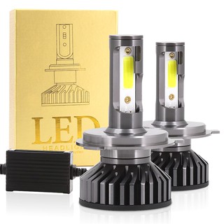 หลอดไฟ LED / ตัดหมอก H7 H4 H11 9006 72W 8000LM 6500K 12v 24v สำหรับรถยนต์ 2 ชิ้น