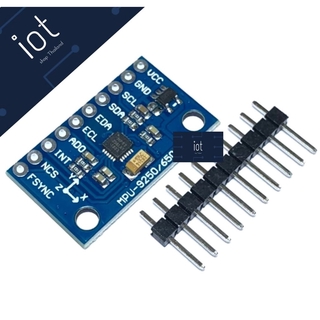 GY-9250 MPU-9250 SPI/IIC 9-Axis Attitude +Gyro+Accelerator+Magnetometer Sensor Module