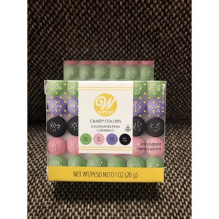 สีผสม ช้อคโกแลต Wilton candy colors 🇺🇸สี garden set 4สี สวยง…