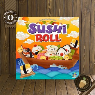 Sushi Roll บอร์ดเกมแท้ คู่มือภาษาอังกฤษ