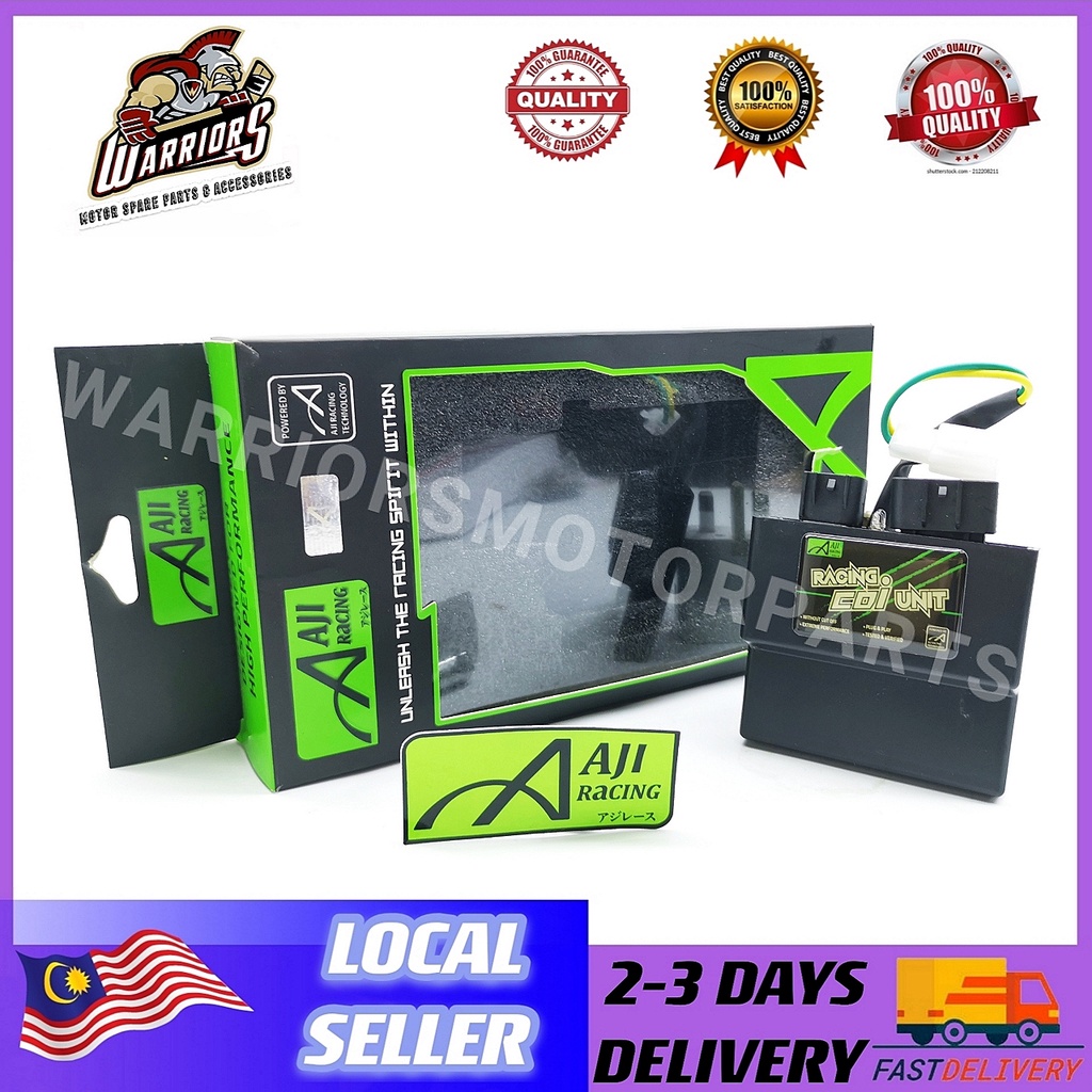 YAMAHA LC135/LC135 NEW [AJI RACING] RACING CDI UNIT NON-ADJUSTABLE CDI RACING (คุณภาพดี)