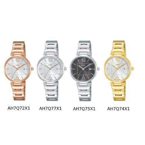 ALBA PRESTIGE Quartz Ladies รุ่น AH7Q72X1, AH7Q77X1, AH7Q75X1, AH7Q74X1 นาฬิกาข้อมือผู้หญิง สายสแตนเลส