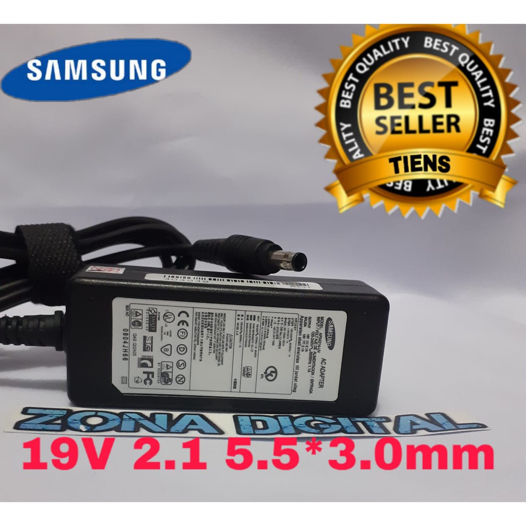 แท่นชาร์จ ADAPTER 19V 2.1A Samsung NC108 NC108P N100 N148 N128 5.5 * 3.0 มม. (PIN Needle)
