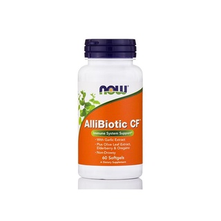 NOW Foods, AlliBiotic CF, 60 Softgels