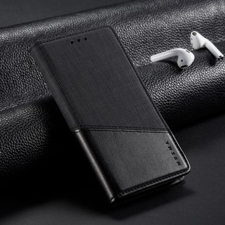 เคส Samsung S20 FE 5G S10 S9 S21 Ultra Plus Case Flip Cover เคสฝาพับ Splice Leather Wallet Cases With Card Slot เคสเคสโทรศัพท์หนังฝาพับพร้อมช่องใส่บัตรสําหรับ SamsungGalaxy S9+ S10+ S20+ S21+ S20FE S21FE S 9 S 10 s10Plus s20plus s20ultra s9plus