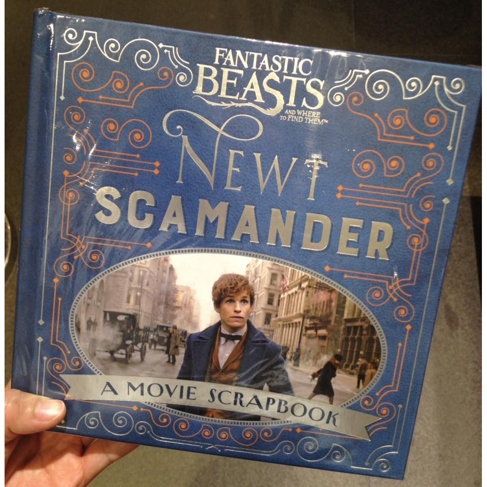 หนังสือแฮร์รี่พอตเตอร์ harry potter book : fantastic beasts Newt Scamander