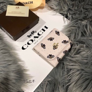 กระเป๋าสตางค์ coach 7 สี พร้อมส่ง