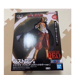 (พร้อมส่ง) แมวทอง โมเดลวันพีช  Bandai Ichiban Kuji ONE PIECE FILM RED Shanks lastone