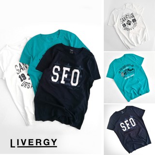 [พร้อมส่ง]ลด 50% เสื้อยืดนำเข้าสกรีน ปักอาม (LVGTSHEMB)