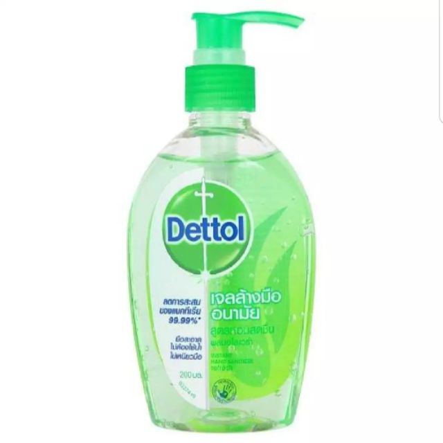 เจลล้างมือ Dettol ไม่ใช้น้ำ 200 ml