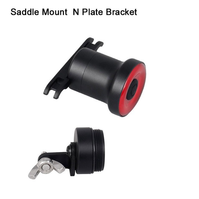 Enfitnix XLite 100 ไฟจักรยาน Smart LED Taillight Saddle Mount พร ้ อมขายึดแผ ่ น