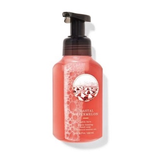 Bath &amp; Body Works Coastal Watermelon Gentle Foaming Hand Soap 259ml. ของแท้