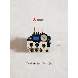 MITSUBISHI โอเวอร์โหลด Overload Relay TH-T18 9A ( 7-11A )