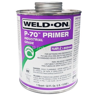 น้ำยารองพื้น UPVC/PVC P70 WELD-ON-