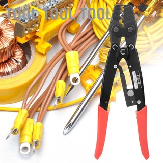 Professional Wire Crimper Ratchet Terminal Crimping Pliers Electrician Hand Tool