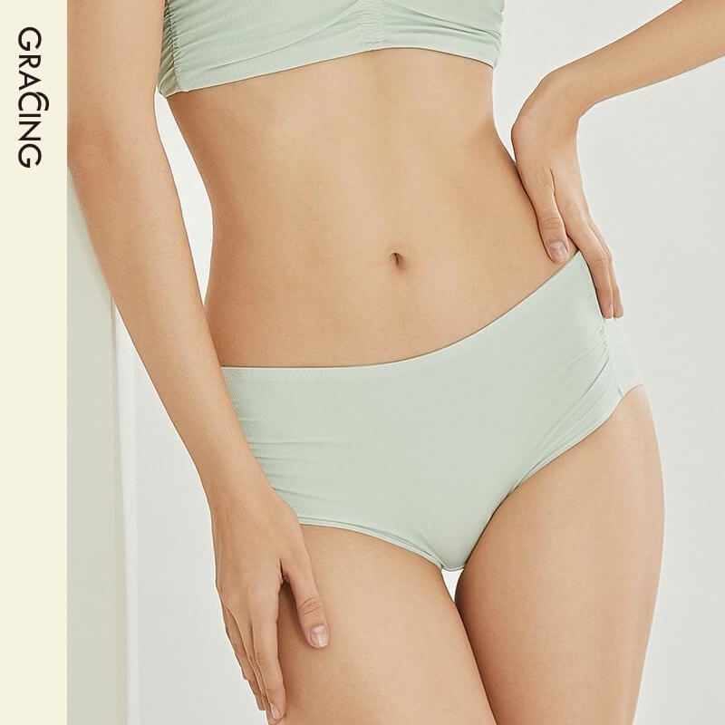 GRACING .瑞森 • RIPPLES  Soft Touch Ribbing Fabric Panty 软简罗纹内裤