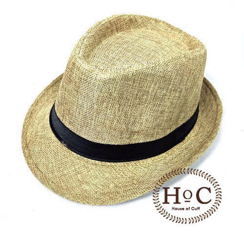 Houseofcuff Fedora Hat List Cream Fedora
