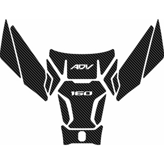 แผ่นสติกเกอร์ ลายนูน สําหรับติดถังน้ํามัน ADV 160 ADV 160 Honda ADV160