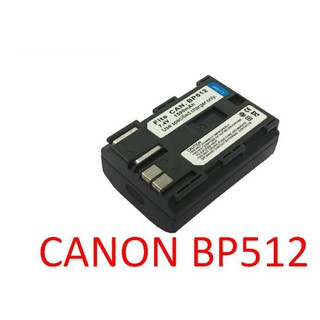 แบตเตอรี่กล้อง CANON BATTERY รุ่น BP512 for Canon BP-512 EOS KISS 10D 1D 5D 20D MV300 MV100Xi