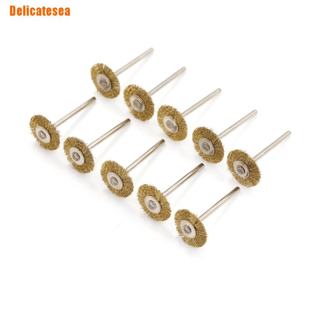(Delicatesea) แปรงลวดทองเหลือง 22 มม. 10 - รูปที่ 2
