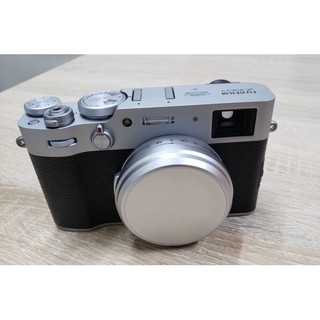 ฝาครอบเลนส์กล้องสําหรับ Fujifilm X100V Camera Lens Cap ( สีดําหรือสีเงิน )