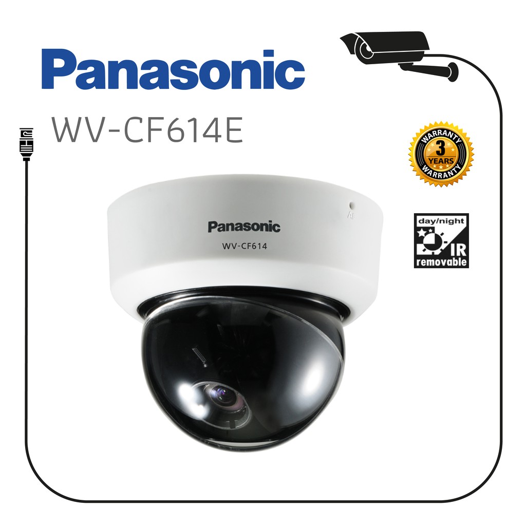 WV-CF614E Panasonic กล้องวงจรปิด