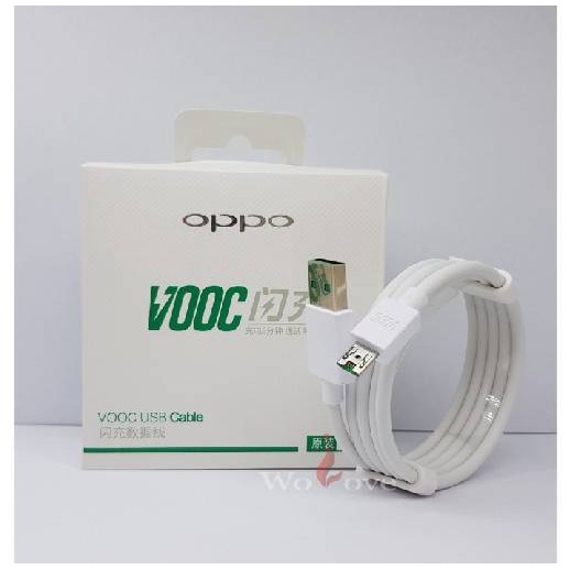 สายชาร์จเร็ว OPPO VOOC Micro USB ของแท้ 2IN1ชาร์จและโอนถ่ายข้อมูลอย่างรวดเร็ว รองรับรุ่น R15/R11/R11S/R9S/R9/R11PLUS/F11
