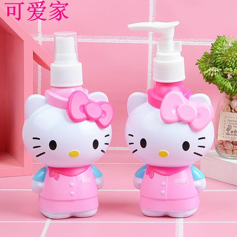 Kt [Cute Home] ขวดเปล่า สําหรับใส่โลชั่น แชมพู แบบพกพา