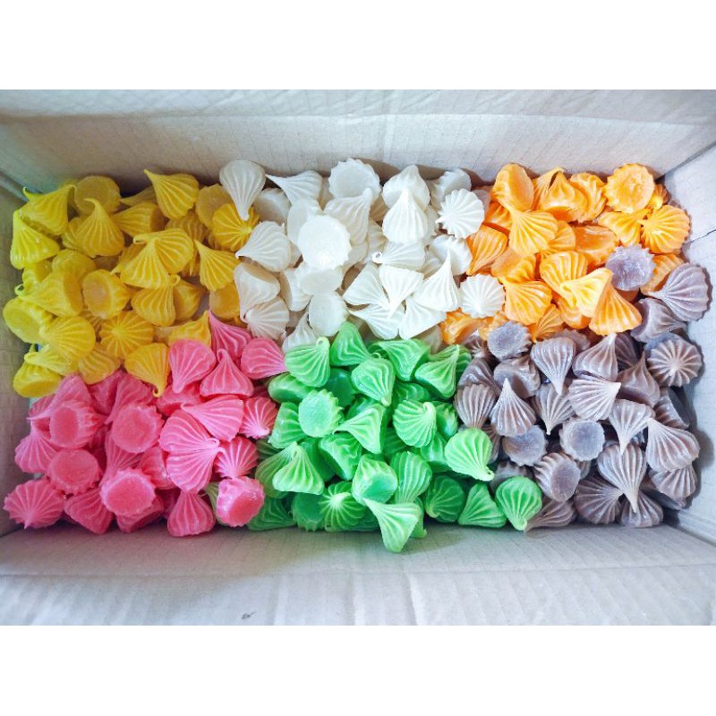 อะลัวใหญ่ 6สี 1ลังหนัก2.กก.พร้อมลัง ราคา250บาท