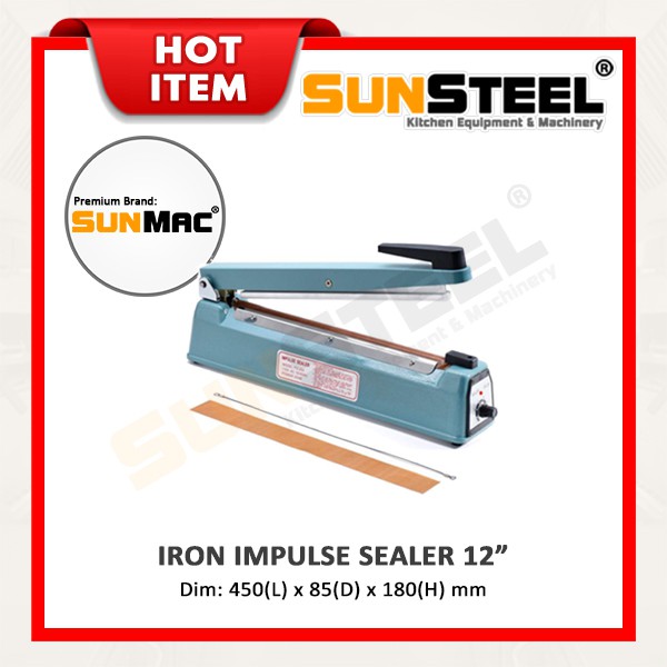 STEELSUNIron Impulse Hand Sealer / เครื่องซีล 12"