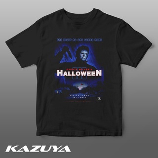 แขนสั้นcrew neckเสื้อยืด พิมพ์ลายโปสเตอร์ Kazuya DV-0090 Dakota Millers Halloween สําหรับผู้ชายS-XXXXL