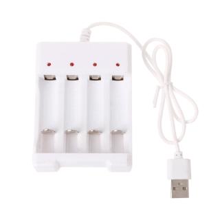 1 . 2 v universal smart 4 - slot aa/aaa อะแดปเตอร์ชาร์จแบตเตอรี่แบบชาร์จ usb