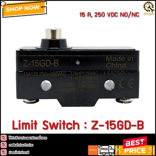 ลิมิตสวิตช์ LIMIT SWITCH Z-15GD-B