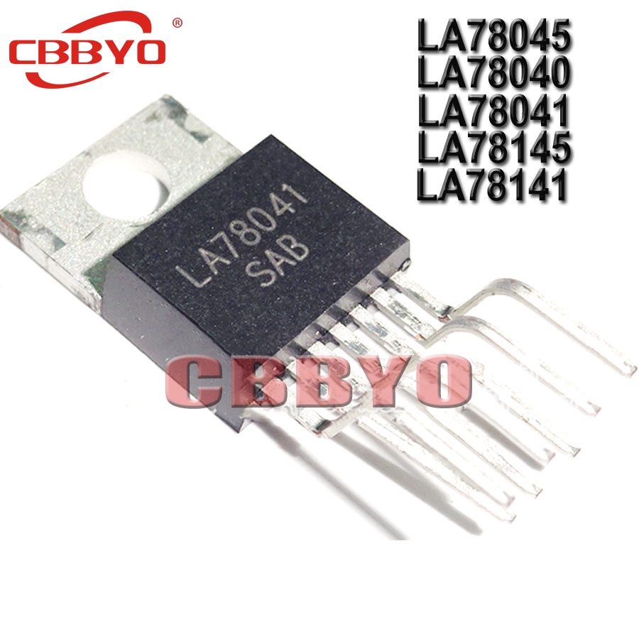 10pcs LA78045 TO220-7 78045 ยี่ห้อใหม่ LA78040 LA78041 LA78145 LA78141 LA78040B