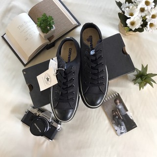 รองเท้า CONVERSE BLACK UNISEX ของแท้ 100% (ผ)