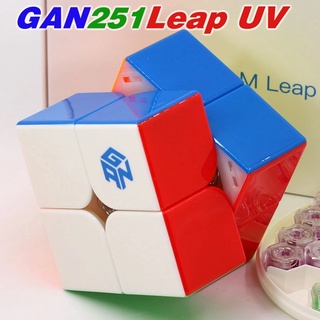 ของเล่นรูบิคปริศนา GAN251 M Pro Air Leap 2x2 Speed Cube GAN 251 M 2x2x2 GAN251