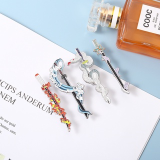 เข็มกลัด ลายการ์ตูนอนิเมะ Ghost Killing Blade Weapon Cos Shu…