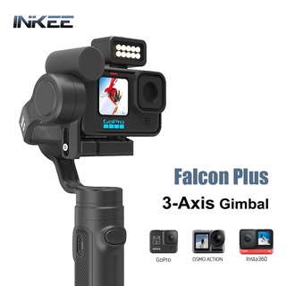 Inkee FALCON PLUS ขาตั้งกล้องแอคชั่น 3 แกน แบบมือถือ กันสั่น ไร้สาย สําหรับ GoPro Hero 10 9 8