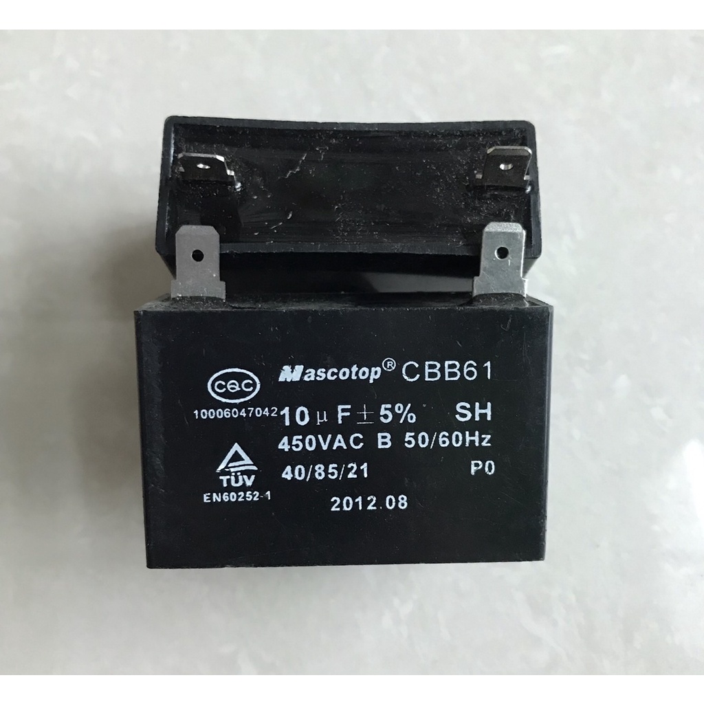 CBB61 10UF 450VAC 2P