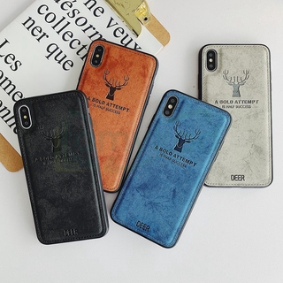 Casing Xiaomi Redmi Note 8 7 6 5 Pro Redmi S2 6 Pro 6A Mi A2 Lite A1 6X 5X Phone Case Deer Imprint Cloth Back Cover 5.0