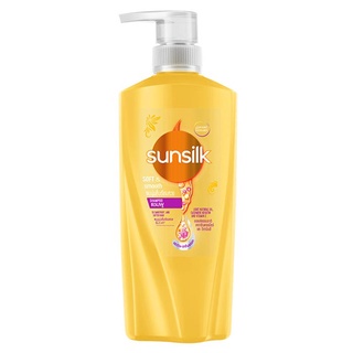 Sunsilk ซันซิล ซอฟท์ &amp; สมูท แชมพู แอคทีฟ-อินฟิวส์ชั่น สูตรผมลื่นเรียบสวย 400 มล. (8851932353823)