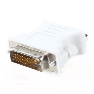 DVI Male อะแดปเตอร์ ( DVI-D 24 1 ) to Female VGA ( 15-pin )