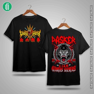 tshirtเสื้อยืดคอกลมฤดูร้อนAdkspi เสื้อยืด พิมพ์ลาย Sakti Men PASKER Wild Line Hard Line 1980 Exclusive Design Distro DTF