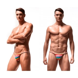 G-string จีสตริง กางเกงในชาย CIXCOK ผ้าคิตตอน เซ็กซี่เอวต่ำ ผ้าตาข่าย